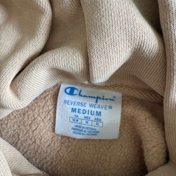 Champion Beige Hoodie - Picture 3 of 3